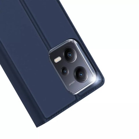 Dux Ducis Dux Ducis Skin Pro etui do Xiaomi Redmi Note 12 Pro / Poco X5 Pro 5G pokrowiec z klapką portfel na kartę podstawka niebieskie Dux Ducis Dux Ducis Skin Pro etui do Xiaomi Redmi Note 12 Pro / Poco X5 Pro 5G pokrowiec z klapką portfel na kartę podstawka niebieskie