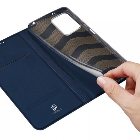 Dux Ducis Dux Ducis Skin Pro etui do Xiaomi Redmi Note 12 Pro / Poco X5 Pro 5G pokrowiec z klapką portfel na kartę podstawka niebieskie Dux Ducis Dux Ducis Skin Pro etui do Xiaomi Redmi Note 12 Pro / Poco X5 Pro 5G pokrowiec z klapką portfel na kartę podstawka niebieskie