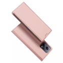 Dux Ducis Dux Ducis Skin Pro etui do Xiaomi Redmi Note 12 Pro / Poco X5 Pro 5G pokrowiec z klapką portfel na kartę podstawka różowe