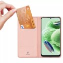 Dux Ducis Dux Ducis Skin Pro etui do Xiaomi Redmi Note 12 Pro / Poco X5 Pro 5G pokrowiec z klapką portfel na kartę podstawka różowe