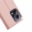 Dux Ducis Dux Ducis Skin Pro etui do Xiaomi Redmi Note 12 Pro / Poco X5 Pro 5G pokrowiec z klapką portfel na kartę podstawka różowe