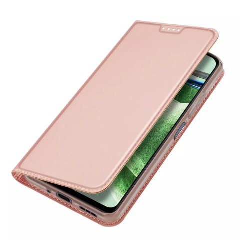 Dux Ducis Dux Ducis Skin Pro etui do Xiaomi Redmi Note 12 Pro / Poco X5 Pro 5G pokrowiec z klapką portfel na kartę podstawka różowe Dux Ducis Dux Ducis Skin Pro etui do Xiaomi Redmi Note 12 Pro / Poco X5 Pro 5G pokrowiec z klapką portfel na kartę podstawka różowe