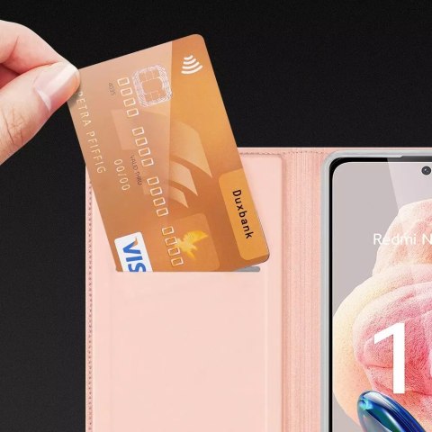 Dux Ducis Dux Ducis Skin Pro etui do Xiaomi Redmi Note 12 pokrowiec z klapką portfel na kartę podstawka czarne Dux Ducis Dux Ducis Skin Pro etui do Xiaomi Redmi Note 12 pokrowiec z klapką portfel na kartę podstawka czarne