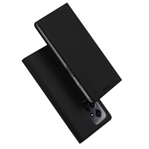 Dux Ducis Dux Ducis Skin Pro etui do Xiaomi Redmi Note 12 pokrowiec z klapką portfel na kartę podstawka czarne Dux Ducis Dux Ducis Skin Pro etui do Xiaomi Redmi Note 12 pokrowiec z klapką portfel na kartę podstawka czarne