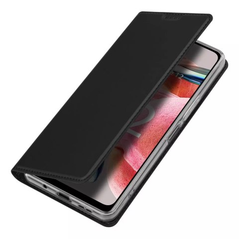 Dux Ducis Dux Ducis Skin Pro etui do Xiaomi Redmi Note 12 pokrowiec z klapką portfel na kartę podstawka czarne Dux Ducis Dux Ducis Skin Pro etui do Xiaomi Redmi Note 12 pokrowiec z klapką portfel na kartę podstawka czarne