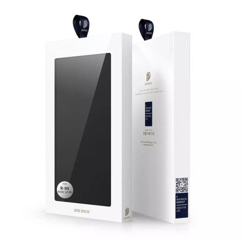Dux Ducis Dux Ducis Skin Pro etui do Xiaomi Redmi Note 12 pokrowiec z klapką portfel na kartę podstawka czarne Dux Ducis Dux Ducis Skin Pro etui do Xiaomi Redmi Note 12 pokrowiec z klapką portfel na kartę podstawka czarne