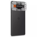 Spigen Szkło hartowane osłona aparatu Spigen Optik.TR "EZ FIT" Camera Protector 2-pack do Google Pixel 7A Black