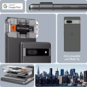 Spigen Szkło hartowane osłona aparatu Spigen Optik.TR "EZ FIT" Camera Protector 2-pack do Google Pixel 7A Black