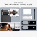 Spigen Szkło hartowane osłona aparatu Spigen Optik.TR "EZ FIT" Camera Protector 2-pack do Google Pixel 7A Black
