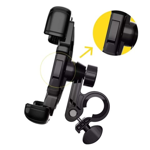 Wozinsky Uchwyt rowerowy Wozinsky mocny na telefon na kierownicę roweru, motocykla, hulajnogi WBHBK6 Czarny Wozinsky Uchwyt rowerowy Wozinsky mocny na telefon na kierownicę roweru, motocykla, hulajnogi WBHBK6 Czarny