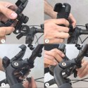 Wozinsky Uchwyt rowerowy Wozinsky mocny na telefon na kierownicę roweru, motocykla, hulajnogi WBHBK6 Czarny
