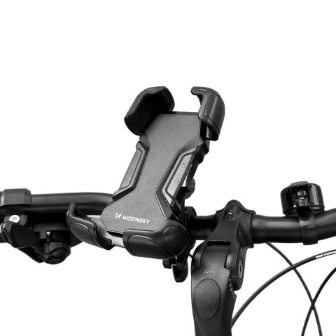 Wozinsky Uchwyt rowerowy Wozinsky mocny na telefon na kierownicę roweru, motocykla, hulajnogi WBHBK6 Czarny Wozinsky Uchwyt rowerowy Wozinsky mocny na telefon na kierownicę roweru, motocykla, hulajnogi WBHBK6 Czarny