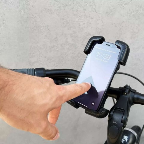 Wozinsky Uchwyt rowerowy Wozinsky mocny na telefon na kierownicę roweru, motocykla, hulajnogi WBHBK6 Czarny Wozinsky Uchwyt rowerowy Wozinsky mocny na telefon na kierownicę roweru, motocykla, hulajnogi WBHBK6 Czarny