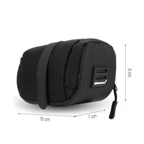 Wozinsky Wozinsky mała torba rowerowa pod siodełko 0,6 l czarny (WBB8BK black) Wozinsky Wozinsky mała torba rowerowa pod siodełko 0,6 l czarny (WBB8BK black)