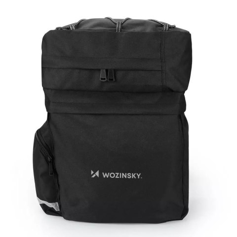Wozinsky Wozinsky pojemna torba rowerowa 60 l na bagażnik (osłona przeciwdeszczowa w zestawie) czarny (WBB13BK) Wozinsky Wozinsky pojemna torba rowerowa 60 l na bagażnik (osłona przeciwdeszczowa w zestawie) czarny (WBB13BK)