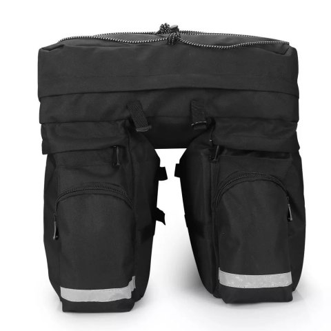 Wozinsky Wozinsky pojemna torba rowerowa 60 l na bagażnik (osłona przeciwdeszczowa w zestawie) czarny (WBB13BK) Wozinsky Wozinsky pojemna torba rowerowa 60 l na bagażnik (osłona przeciwdeszczowa w zestawie) czarny (WBB13BK)