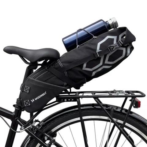 Wozinsky Wozinsky pojemna torba rowerowa pod siodełko torba podsiodłowa duża 12 l czarny (WBB9BK) Wozinsky Wozinsky pojemna torba rowerowa pod siodełko torba podsiodłowa duża 12 l czarny (WBB9BK)