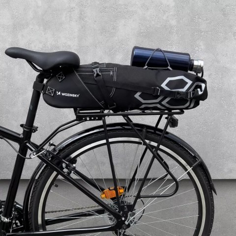 Wozinsky Wozinsky pojemna torba rowerowa pod siodełko torba podsiodłowa duża 12 l czarny (WBB9BK) Wozinsky Wozinsky pojemna torba rowerowa pod siodełko torba podsiodłowa duża 12 l czarny (WBB9BK)