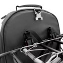 Wozinsky Wozinsky torba rowerowa na bagażnik plecak rowerowy ze stelażem 2w1 30l czarny (WBB33BK)