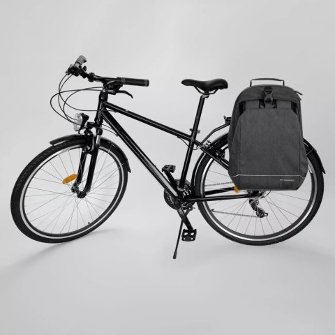 Wozinsky Wozinsky torba rowerowa na bagażnik plecak rowerowy ze stelażem 2w1 30l czarny (WBB33BK) Wozinsky Wozinsky torba rowerowa na bagażnik plecak rowerowy ze stelażem 2w1 30l czarny (WBB33BK)