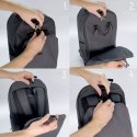Wozinsky Wozinsky torba rowerowa na bagażnik plecak rowerowy ze stelażem 2w1 30l czarny (WBB33BK)