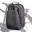 Wozinsky Wozinsky torba rowerowa na bagażnik plecak rowerowy ze stelażem 2w1 30l czarny (WBB33BK)