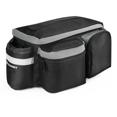 Wozinsky Wozinsky torba rowerowa na bagażnik z paskiem na ramię 6l czarny (WBB3BK) Wozinsky Wozinsky torba rowerowa na bagażnik z paskiem na ramię 6l czarny (WBB3BK)
