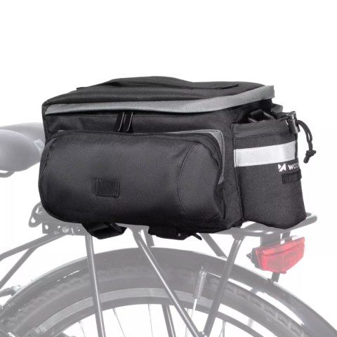 Wozinsky Wozinsky torba rowerowa na bagażnik z paskiem na ramię 6l czarny (WBB3BK) Wozinsky Wozinsky torba rowerowa na bagażnik z paskiem na ramię 6l czarny (WBB3BK)