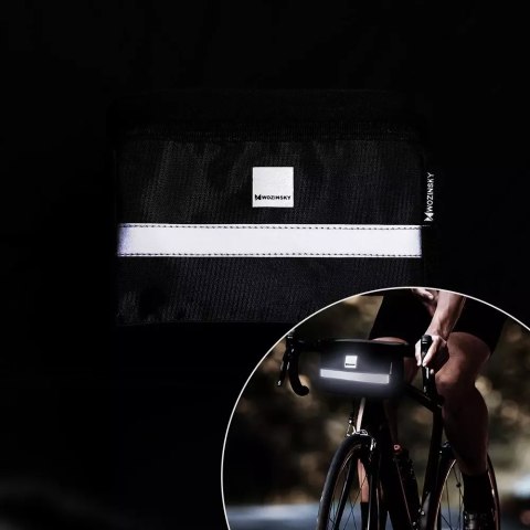Wozinsky Wozinsky torba rowerowa na kierownicę z etui na telefon 2 l czarny (WBB12BK) Wozinsky Wozinsky torba rowerowa na kierownicę z etui na telefon 2 l czarny (WBB12BK)