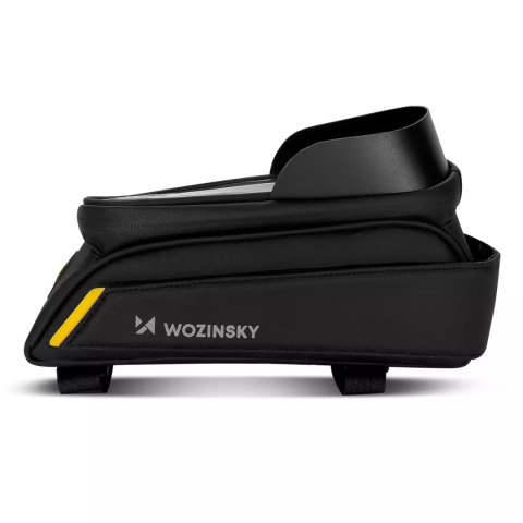 Wozinsky Wozinsky torba rowerowa na ramę z etui na telefon 1l czarny (WBB25BK) Wozinsky Wozinsky torba rowerowa na ramę z etui na telefon 1l czarny (WBB25BK)