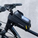 Wozinsky Wozinsky torba rowerowa na ramę z etui na telefon 1l czarny (WBB25BK)