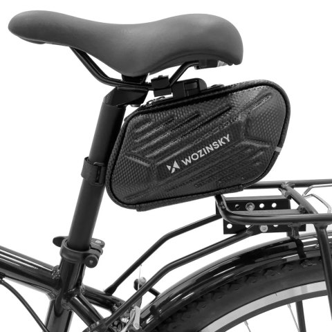 Wozinsky Wozinsky torba rowerowa pod siodełko wodoodporna 1,5 l czarna (WBB27BK) Wozinsky Wozinsky torba rowerowa pod siodełko wodoodporna 1,5 l czarna (WBB27BK)