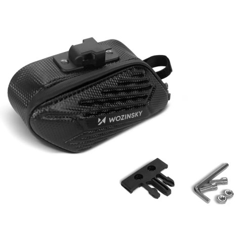 Wozinsky Wozinsky torba rowerowa pod siodełko wodoodporna 1,5 l czarna (WBB27BK) Wozinsky Wozinsky torba rowerowa pod siodełko wodoodporna 1,5 l czarna (WBB27BK)