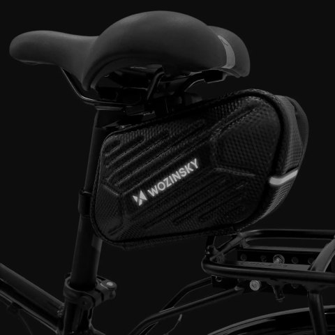 Wozinsky Wozinsky torba rowerowa pod siodełko wodoodporna 1,5 l czarna (WBB27BK) Wozinsky Wozinsky torba rowerowa pod siodełko wodoodporna 1,5 l czarna (WBB27BK)