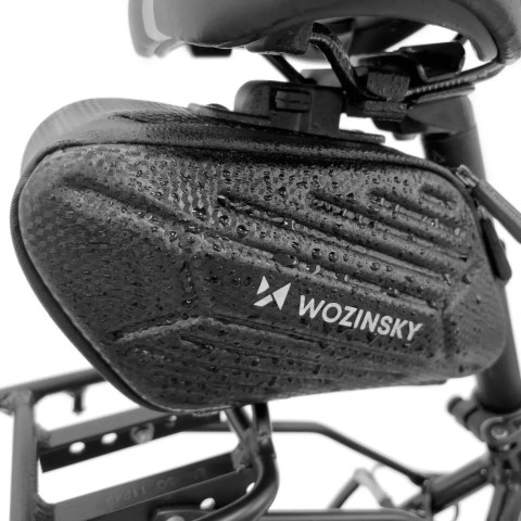 Wozinsky Wozinsky torba rowerowa pod siodełko wodoodporna 1,5 l czarna (WBB27BK) Wozinsky Wozinsky torba rowerowa pod siodełko wodoodporna 1,5 l czarna (WBB27BK)