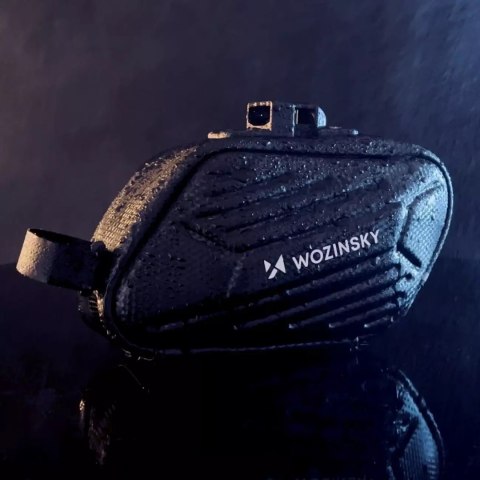 Wozinsky Wozinsky torba rowerowa pod siodełko wodoodporna 1,5 l czarna (WBB27BK) Wozinsky Wozinsky torba rowerowa pod siodełko wodoodporna 1,5 l czarna (WBB27BK)