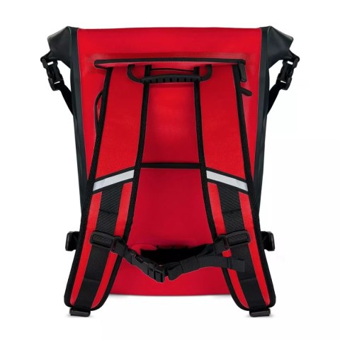 Wozinsky Wozinsky wodoodporny plecak na bagażnik rowerowy torba rowerowa 2w1 23l czerwony (WBB31RE) Wozinsky Wozinsky wodoodporny plecak na bagażnik rowerowy torba rowerowa 2w1 23l czerwony (WBB31RE)