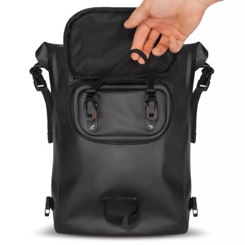 Wozinsky Wozinsky wodoodporny plecak na bagażnik rowerowy torba rowerowa 2w1 23l czerwony (WBB31RE) Wozinsky Wozinsky wodoodporny plecak na bagażnik rowerowy torba rowerowa 2w1 23l czerwony (WBB31RE)