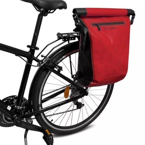 Wozinsky Wozinsky wodoodporny plecak na bagażnik rowerowy torba rowerowa 2w1 23l czerwony (WBB31RE) Wozinsky Wozinsky wodoodporny plecak na bagażnik rowerowy torba rowerowa 2w1 23l czerwony (WBB31RE)