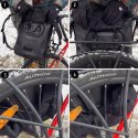 Wozinsky Wozinsky wodoodporny plecak na bagażnik rowerowy torba rowerowa 2w1 23l czerwony (WBB31RE)