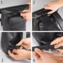 Wozinsky Wozinsky wodoodporny plecak na bagażnik rowerowy torba rowerowa 2w1 23l czerwony (WBB31RE)