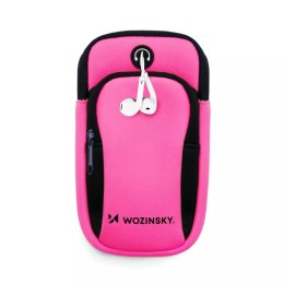 Wozinsky Wozinsky opaska na telefon do biegania armband różowa (WABPI1)