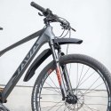RockBros Błotniki rowerowe Rockbros DNB8001BK Przód Tył komplet 2szt. na rower światło światełko LED czarne