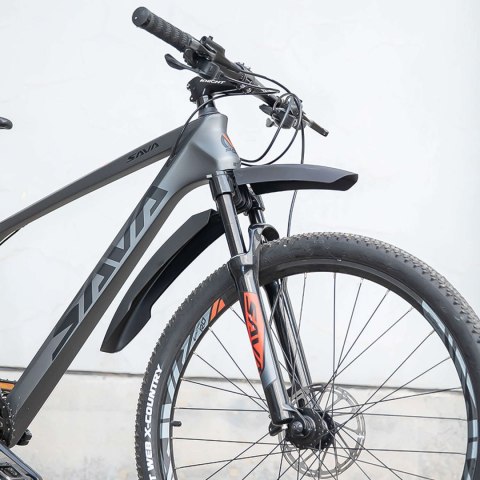 RockBros Błotniki rowerowe Rockbros DNB8001BK Przód Tył komplet 2szt. na rower światło światełko LED czarne RockBros Błotniki rowerowe Rockbros DNB8001BK Przód Tył komplet 2szt. na rower światło światełko LED czarne