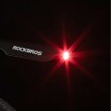 RockBros Błotniki rowerowe Rockbros DNB8001BK Przód Tył komplet 2szt. na rower światło światełko LED czarne