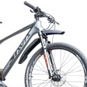 RockBros Błotniki rowerowe Rockbros DNB8001BK Przód Tył komplet 2szt. na rower światło światełko LED czarne