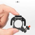 RockBros Dzwonek rowerowy do roweru uniwersalny RockBros Big Ring aluminiowy mocny na kierownicę 100dB wodoodporny czarny
