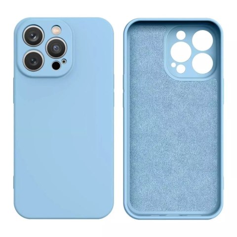 Samsung Etui na telefon Silicone Case do Samsung Galaxy A34 5G silikonowy pokrowiec jasnoniebieskie Samsung Etui na telefon Silicone Case do Samsung Galaxy A34 5G silikonowy pokrowiec jasnoniebieskie
