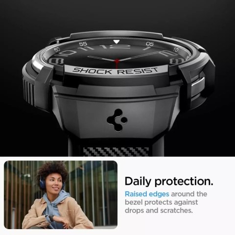 Spigen Etui Spigen Rugged Armor "Pro" do Samsung Galaxy Watch 6 Classic (47 mm) black Spigen Etui Spigen Rugged Armor "Pro" do Samsung Galaxy Watch 6 Classic (47 mm) black