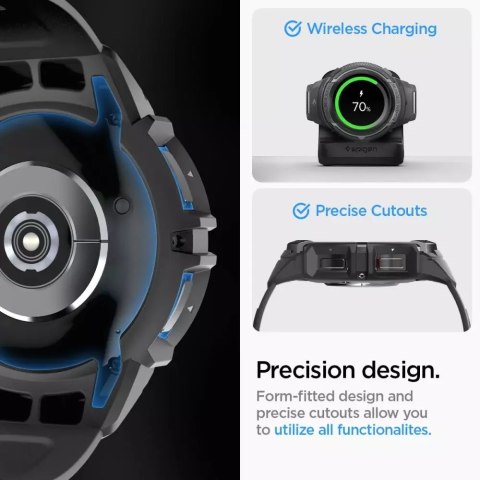 Spigen Etui Spigen Rugged Armor "Pro" do Samsung Galaxy Watch 6 Classic (47 mm) black Spigen Etui Spigen Rugged Armor "Pro" do Samsung Galaxy Watch 6 Classic (47 mm) black